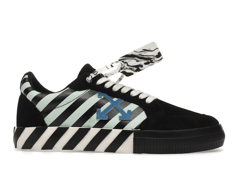 OFF-WHITE Vulc Low Black Blue Arrow