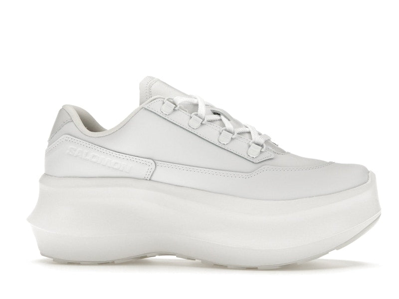 Salomon SR811 Leather Platform Comme des Garcons White