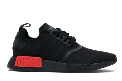 adidas NMD R1 Core Black Lush Red
