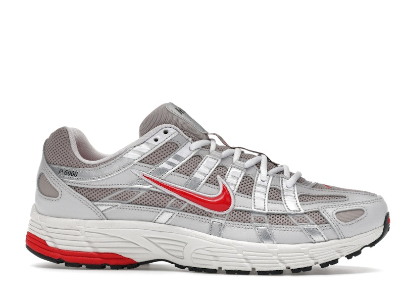 Nike P-6000 Grey Fire Red