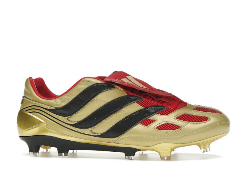 adidas Predator Precision FG Zinedine Zidane Gold Metallic Made in Germany