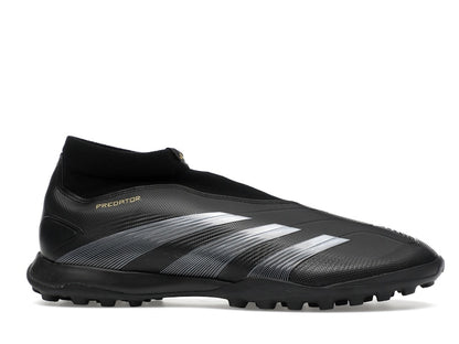 adidas Predator League Laceless Turf Core Black Carbon Gold Metallic