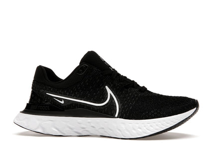 Nike React Infinity Run Flyknit 3 Black White