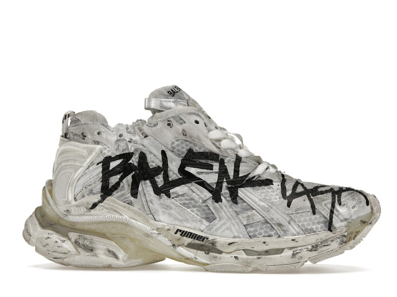 Balenciaga Runner Graffiti White