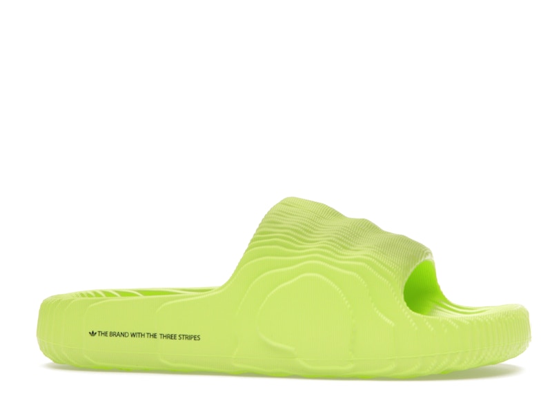 adidas Adilette 22 Slides Solar Yellow