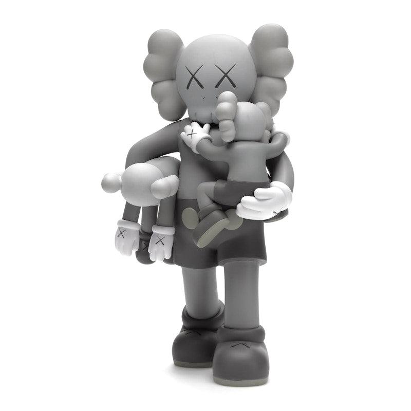 KAWS Clean Slate Vinyl Figure Grey