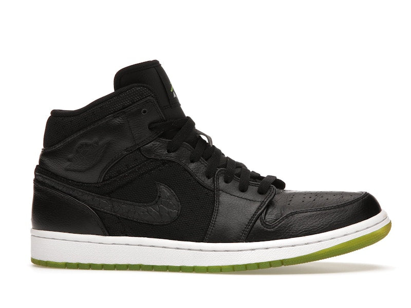 Jordan 1 Phat Black Action Green