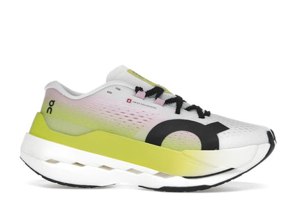 On Running Cloudboom Max Lime Raspberry