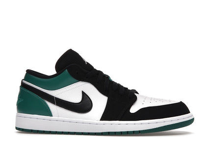Jordan 1 Low White Black Mystic Green