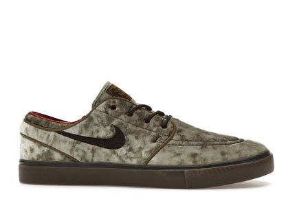 Nike SB Zoom Janoski OG+ SE Medium Olive Baroque Brown Dark Team Red Velvet Brown