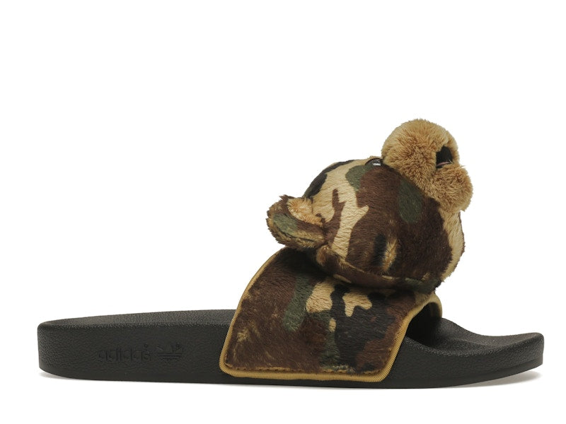 adidas JS Adilette Jeremy Scott Teddy Camo
