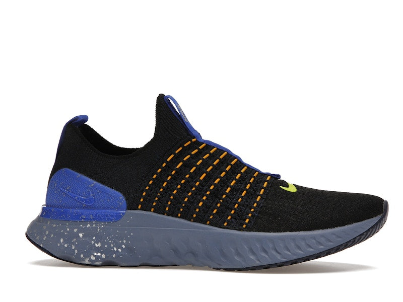 Nike React Phantom Run Flyknit 2 Black Hyper Royal