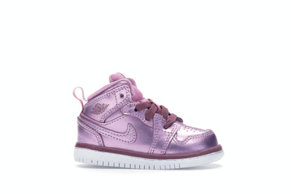 Jordan 1 Mid Pink Rise (TD)