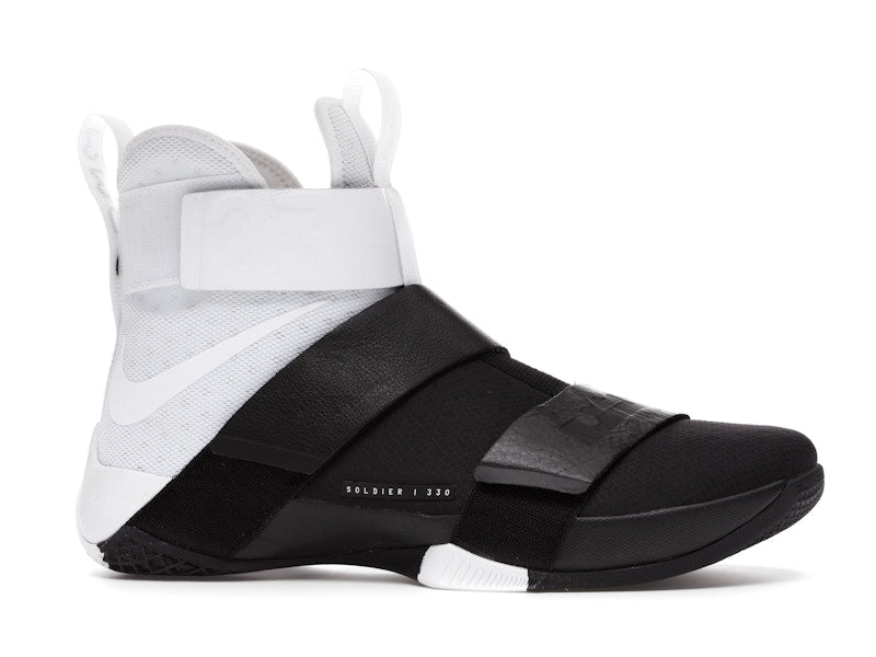 Nike LeBron Zoom Soldier 10 Pinnacle White Black