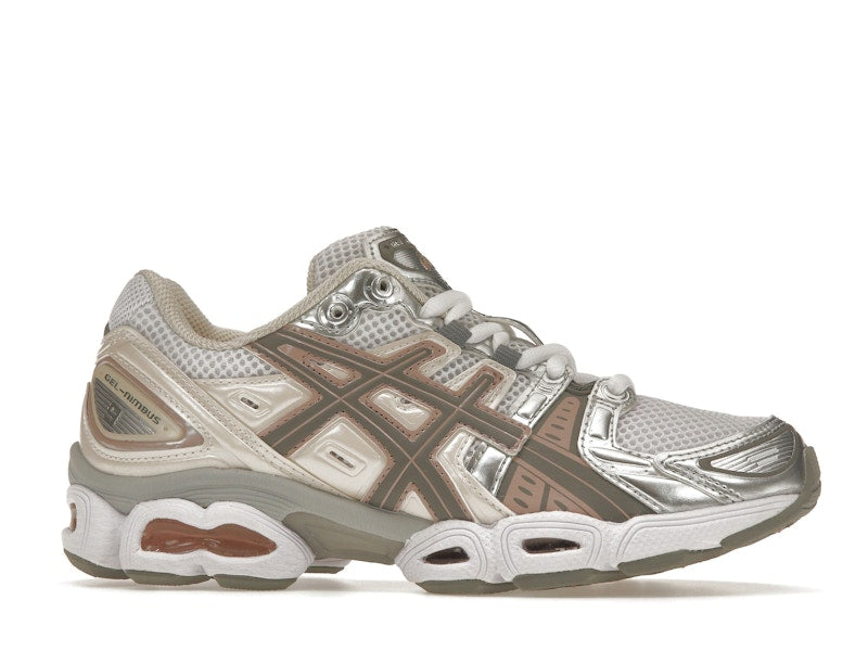 ASICS Gel-Nimbus 9 White Oatmeal (Women's)