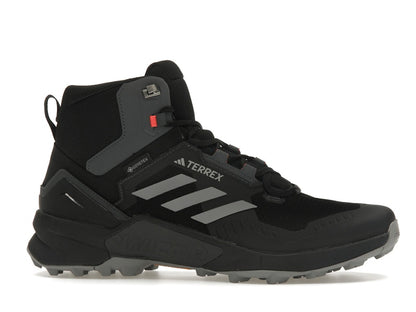 adidas Terrex Swift R3 Mid GTX Core Black Grey Solar Red