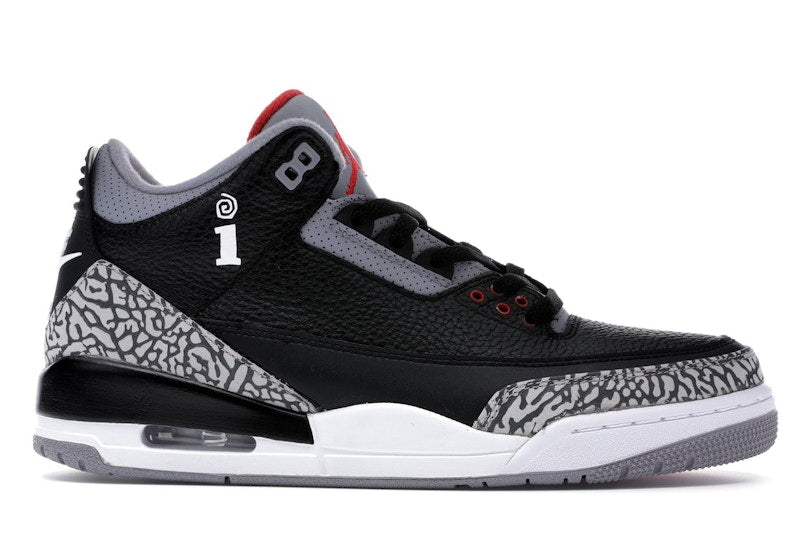 Jordan 3 Retro Interscope Records Black Cement