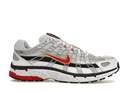Nike P-6000 Platinum Varsity Red