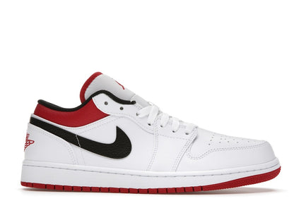 Jordan 1 Low White University Red Black