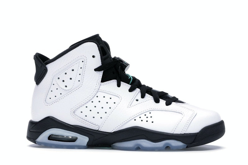 Jordan 6 Retro White Jade Black (GS)