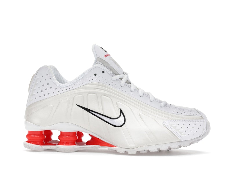 Nike Shox R4 White Phantom Picante Red (Women's)