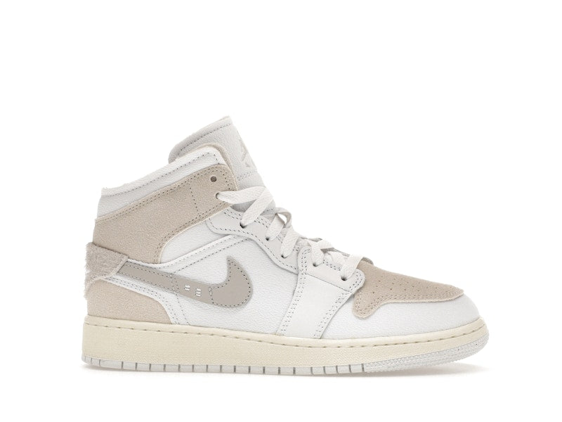 Jordan 1 Mid SE Craft Inside Out Tech Grey (GS)