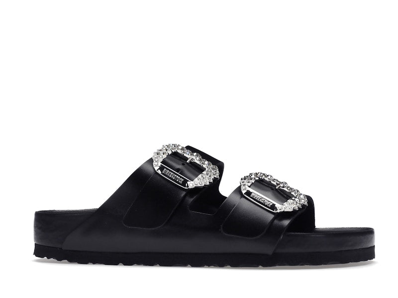 Birkenstock Arizona Manolo Blahnik Black