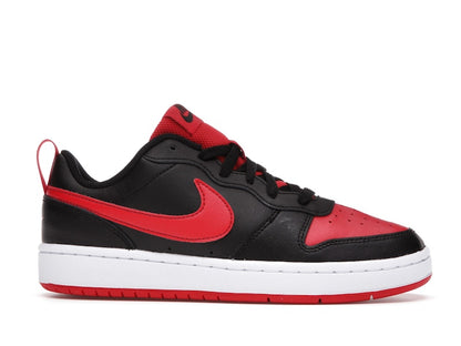 Nike Court Borough Low 2 Black University Red (GS)