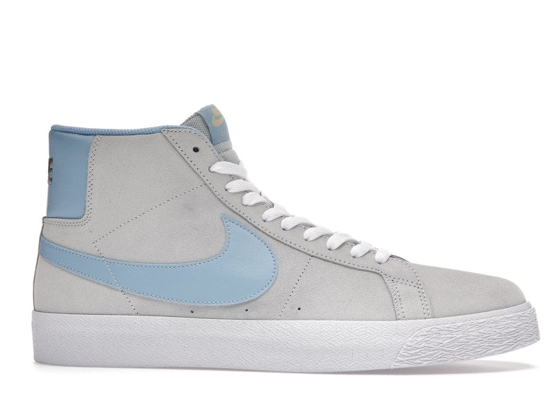 Nike SB Blazer Mid Soft Grey Baby Blue