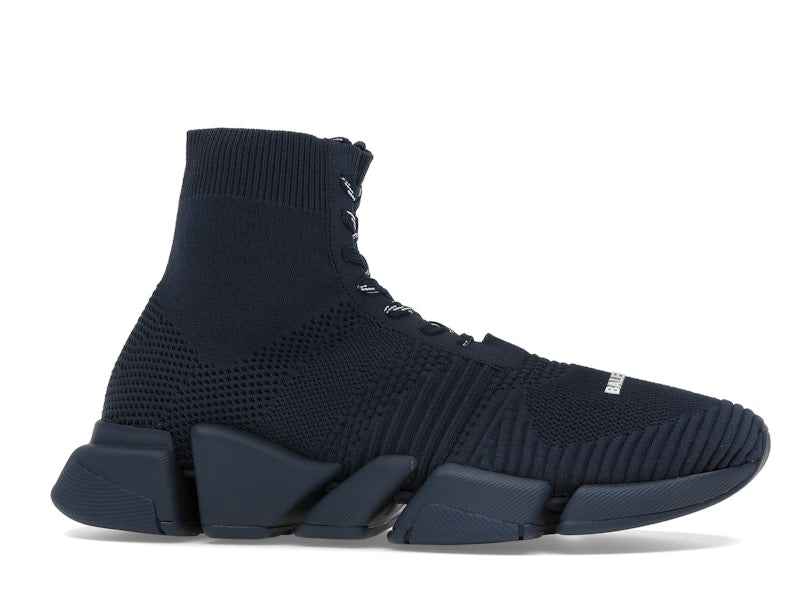 Balenciaga Speed 2.0 Lace Up Recycled Dark Blue