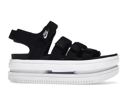 Nike Iconic Classic Sandal Black White White (Women's)