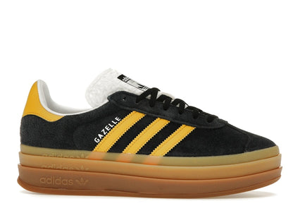 adidas Gazelle Bold Black Bold Gold (Women's)