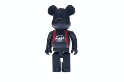 Bearbrick Medicom Herschel Peacoat 100% & 400% Set Navy