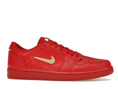 Jordan 1 Low Method of Make Gym Red Metallic Gold (Women's)
