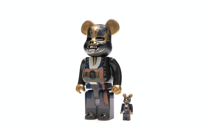 Bearbrick Jack Sparrow (Dead Men Tell No Tales Ver.) 100% & 400% Set Brown