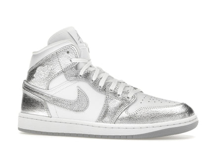 Jordan 1 Mid SE Metallic Silver (Women's)