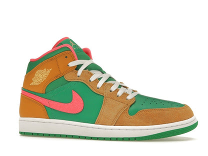 Jordan 1 Mid SE Wheat Watermelon