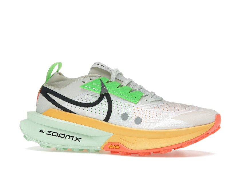 Nike ZoomX Zegama 2 Summit White Laser Orange Total Orange Black