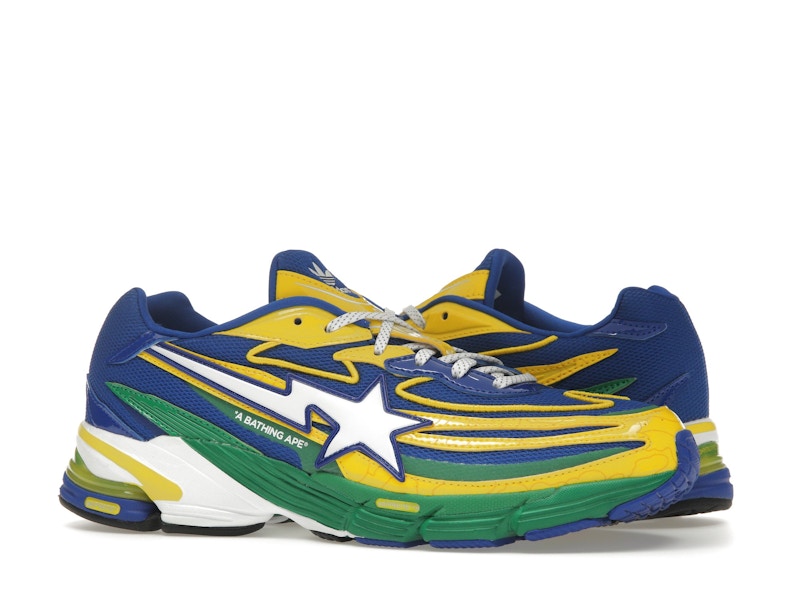adidas Orketro Bape Yellow Blue Green