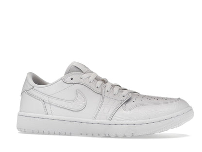 Jordan 1 Retro Low Golf White Croc