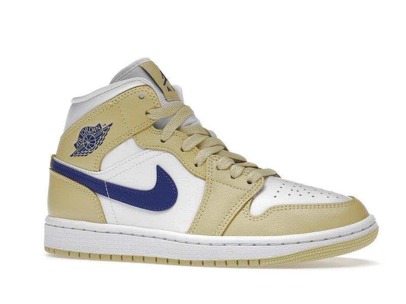 Jordan 1 Mid Lemon Wash Lapis (Women's)