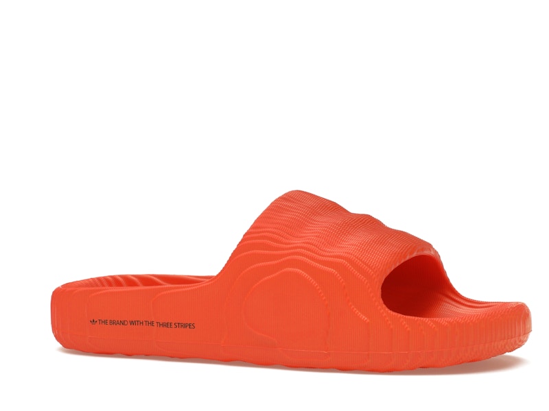 adidas Adilette 22 Slides Orange Core Black