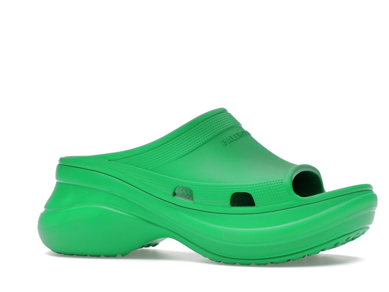 Balenciaga x Crocs Pool Slide Sandals Green
