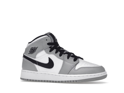 Jordan 1 Mid Light Smoke Grey (GS)