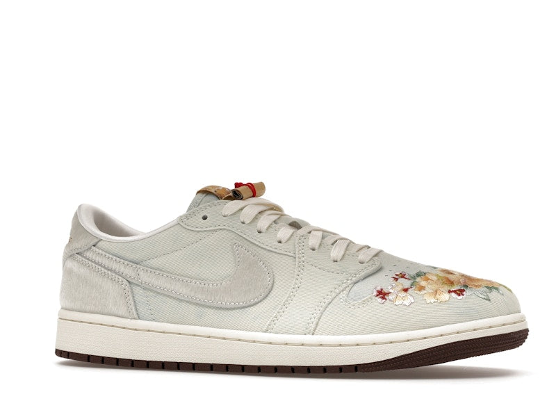 Jordan 1 Retro Low OG Football Grey Sail Light Chocolate