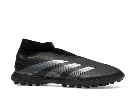 adidas Predator League Laceless Turf Core Black Carbon Gold Metallic
