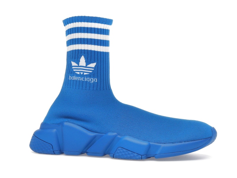 Balenciaga x adidas Speed Trainer Blue White