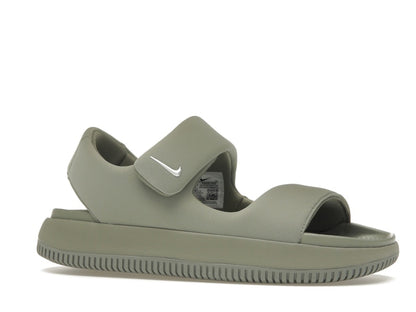 Nike Calm Sandal Light Army Metallic Silver (Women's)