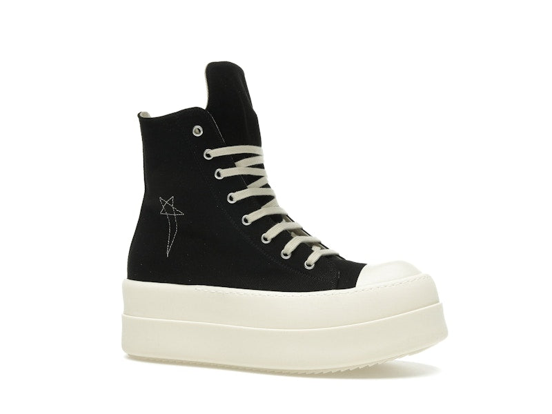 Rick Owens Hollywood DRKSHDW Double Bumper High Black Pearl Milk (Women's)