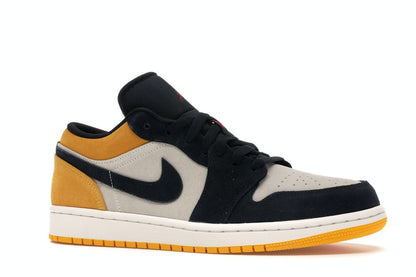 Jordan 1 Low Sail University Gold Black
